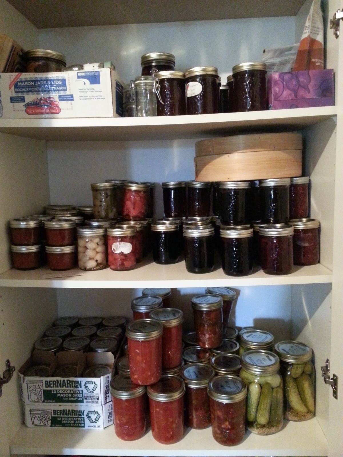 Canned and jarred goods